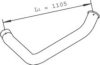 MAN 81152040358 Exhaust Pipe